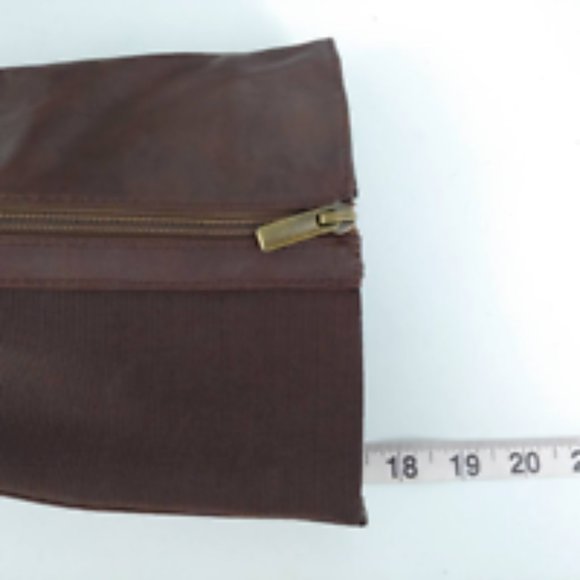 Lane Bryant Womens Riding Boots Brown Knee High Low Heels Side Zip Up Buckle 9 W - Picture 9 of 12